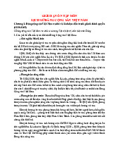 Lý thuyết LSĐ/ Trường đại học Nguyễn Tất Thành