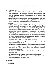 Kịch bản Đàm Phán và Giao Dịch HEAD GDDP | Môn Giao dịch và đàm phán kinh doanh - Đại học Kinh Tế Quốc Dân
