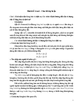 Đề cương môn kinh tế vi mô- Trường Đại học bách khoa - Đại học đà nẵng.