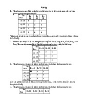 Bài tập Chương 3-4: Phương án vận tải tiêu chuẩn môn Toán kinh tế | Học viện Công Nghệ Bưu Chính Viễn Thông