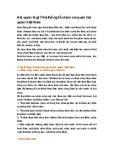 Hải quan là gì? Hệ thống tổ chức cơ quan hải quan Việt Nam