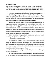 Đề Cương Ôn Tập Môn Lịch sử Đảng | Đại học Bách Khoa Hà Nội