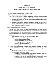 Tóm tắt nội dung chương 6 môn Chủ nghĩa xã hội khoa học | Trường Đại học Mở Hà Nội