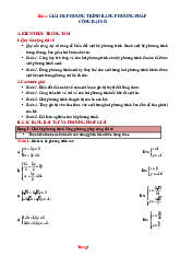 Phương Pháp Giải Toán 9 Giải Hệ Bằng Phương Pháp Cộng Đại Số