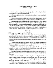 Vật lý Đại cương 1 - Cơ học: Tổng quan và Khái niệm Cơ bản
