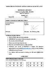 Đề thi giữa kỳ học phần Business Computing Skills năm 2024 | Trường Đại học Quốc tế, Đại học Quốc gia Thành phố Hồ Chí Minh