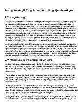 Trải nghiệm là gì? Ý nghĩa của việc trải nghiệm đối với genz