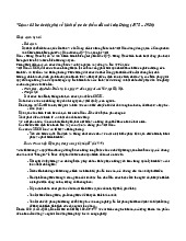 Làm rõ 3 bước đột phá kinh tế trước đổi mới Đảng (1975-1986) | Đại học Kiến trúc Thành phố Hồ Chí Minh
