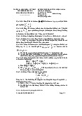 Đề thi tự luận cuối học kì II năm học 2018-2019 môn Toán Kinh tế 2 – Khoa khoa học ứng dụng | Trường đại học sư phạm kỹ thuật TP. Hồ Chí Minh