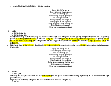 Phân tích bài thơ Mẹ của Trần Quốc Minh (Tiếng Việt lớp 2 tập 1, chân trời sáng tạo)