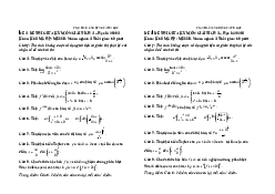 Tuyển tập đề thi giữa kì Giải tích 1 năm 2020 | Đại học Bách Khoa Hà Nội
