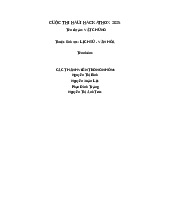 Taì liệu sưu tầm. Dự án _Du Kích Diệt Địch