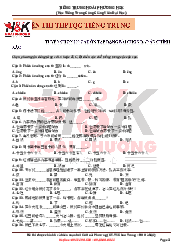 Top 200 câu ôn thi môn Tiếng Trung | Đại Học Hà Nội