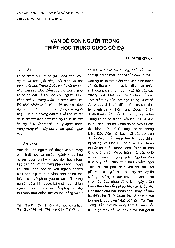 Trung Quốc cổ đại và triết học con người - Triết học Mác-Lê nin | Trường Đại học Tài nguyên và Môi trường Hà Nội