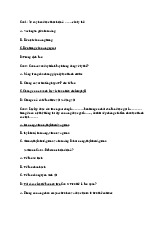 Tài liệu ôn tập sinh học phân tử cho kỳ thi | Đại học Nguyễn Tất Thành