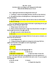 Câu hỏi + đáp án Hội thi tìm hiểu về tư tưởng, đạo đức, phong cách Hồ Chí Minh môn Chủ nghĩa xã hội và khoa học | Trường Đại học Kinh doanh và Công nghệ Hà Nội
