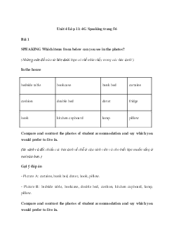 Giải Tiếng Anh 11 Unit 4: 4G Speaking | Friends Global