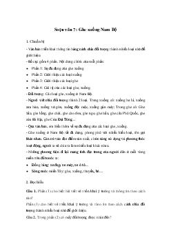 Ghe xuồng Nam Bộ | Soạn văn 7 Cánh diều