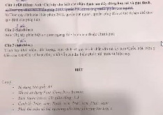 Đề thi cuối kỳ học phần Luật hiến pháp Việt Nam năm 2024 - 2025 | Đại học Luật Thành phố Hồ Chí Minh