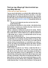 Thời hạn hợp đồng là gì? Cách tính thời hạn hợp đồng hiện nay