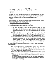 Câu hỏi tự luận môn Triết học Mác - Lênin | Trường Đại học Vinh