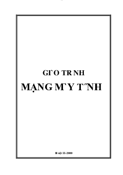 Giáo trình Mạng máy tính | Trường Cao đẳng Kỹ thuật Đồng Nai