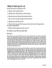 Chương 5: Hoạch định quản trị  - Quản trị học đại cương (EM1010) | Trường Đại học Bách khoa Hà Nội