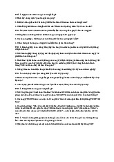 Câu hỏi tình huống TMĐT Căn Bản | Trường Đại học Thương Mại