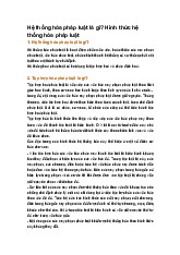 Hệ thống hóa pháp luật là gì? Hình thức hệ thống hóa pháp luật