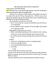 Đề cương chi tiết Lịch sử Nhà nước và Pháp Luật | Trường Đại học Luật, Đại học Quốc gia Hà Nội