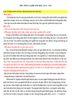 Đề cương nhập môn tâm lý học giáo dục | Đại học Sư Phạm Hà Nội