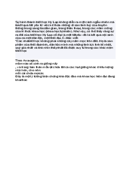 Chủ nghĩa duy vật chất phác là kết quả nhận thức của các nhà triết học duy vật thời cổ đại?