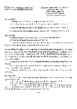 Đề kiểm tra kiến thức lớp chuyên Toán 10 năm 2020 – 2021 trường chuyên Lê Quý Đôn – BR VT