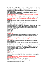 Trắc nghiệm ôn tập môn Chủ nghĩa xã hội khoa học | Trường Đại học Kinh tế, Đại học Quốc gia Hà Nội