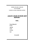 Granduation intern shipreport - Tài liệu tham khảo | Đại học Hoa Sen