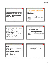 Chương 8: Phương pháp chiết | Bài giảng môn Phân tích bằng công cụ | Đại học Bách khoa hà nội