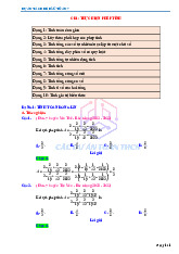 Các dạng bài tập bồi dưỡng học sinh giỏi môn Toán 7