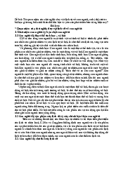 Từ quan niệm của chủ nghĩa duy vật lịch sử về con người - Triết học Mác-Lê nin | Trường Đại học Tài nguyên và Môi trường Hà Nội
