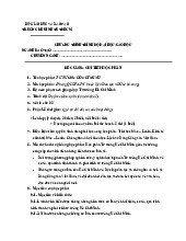 Đề cương chi tiết môn học tư tưởng Hồ Chí Minh - Trường Đại học Kinh tế Thành phố Hồ Chí Minh