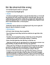 Bài tập: Cấu thành tội giết người và hình phạt môn Pháp luật đại cương | Học viện Phụ nữ Việt Nam