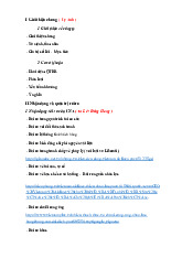 Bài tập môn Quản lý rủi ro  | Học viện Nông nghiệp Việt Nam