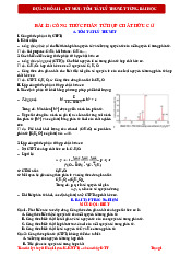 Bài 12 Công thức phân tử hợp chất hữu cơ môn Hóa học 11
