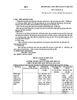TOP 7 đề kiểm tra 1 tiết môn lịch sử lớp 12 học kỳ 1 có đáp án