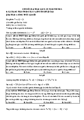 Bài toán lãi suất và tăng trưởng  | Toán Cao Cấp | Trường Đại học Thủy Lợi