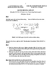 Đề thi số 5 Kỹ thuật xử lý và Truyền thông đa phương tiện giữa kỳ 1 năm học 2022-2023 | Trường Đại học Công nghệ, Đại học Quốc gia Hà Nội