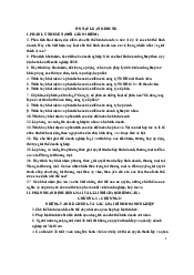 Ôn tập đề cương và bài tập Luật kinh tế 2023 | Đại học Lao động - Xã hội