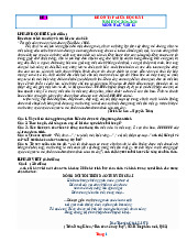 Bộ 20 Đề Ôn Tập Giữa Học Kỳ 1 Ngữ Văn 12 Năm Học 2025-2026 Có Đáp Án