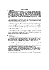 Tìm hiểu khái quát và nội dung Dinh độc Lập - Lịch sử đảng | Đại học Văn Lang