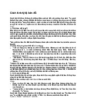 Cách tính tỷ lệ bản đồ - Toán 4