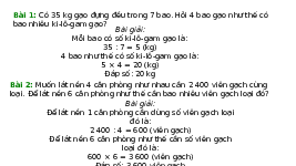 Giáo án điện tử Toán 4 Chân trời sáng tạo: Ôn tập giữa học kì 1